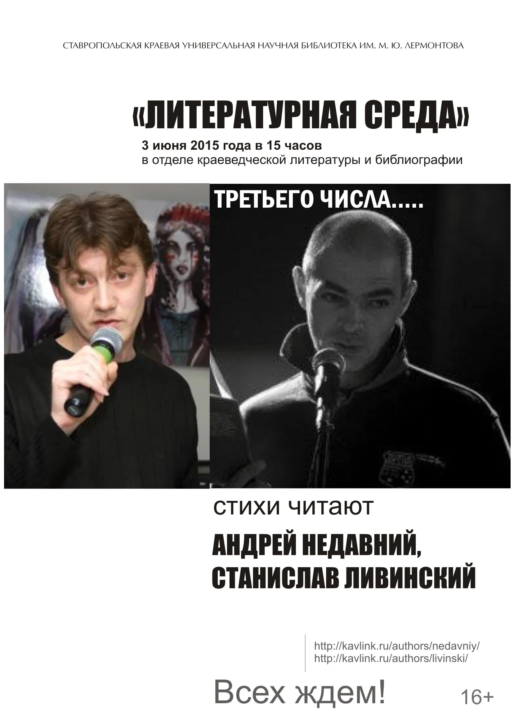 Литературная среда в Лермонтовке